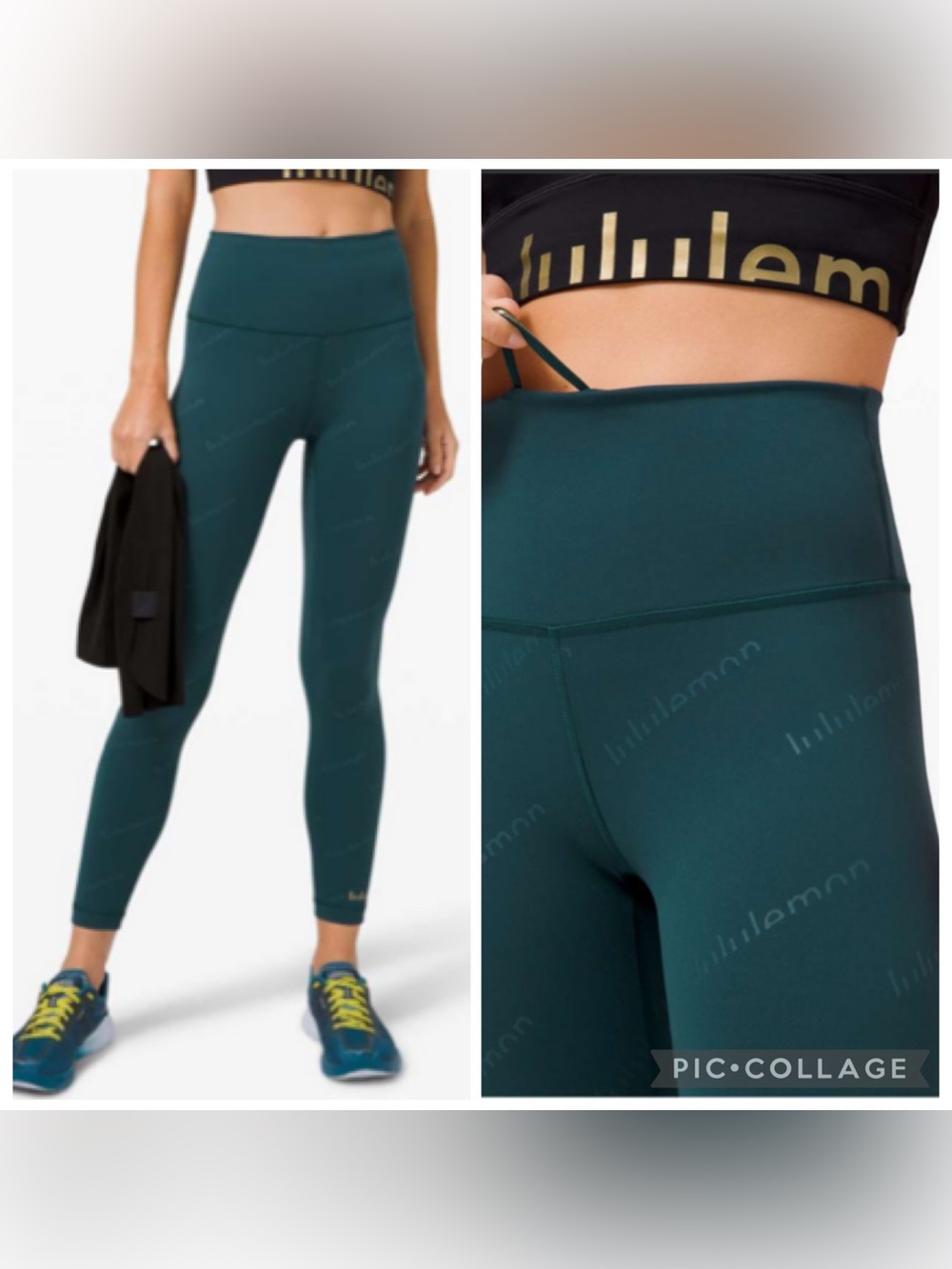 Lululemon Wunder Train High-Rise Tight 25" Special Edition Embossed Lululemon 10